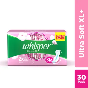 WHISPER ULTRA SOFT XL+ 30 Pads